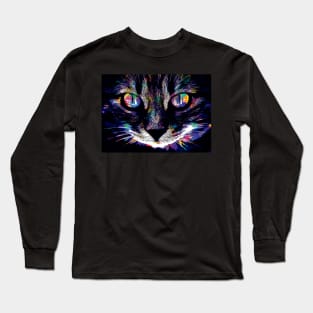 Cat Popart Long Sleeve T-Shirt